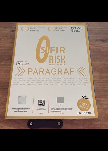Sıfır risk paragraf soru bankası