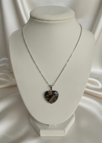 Unakit taşı doğal taş kolye - Görsel 3