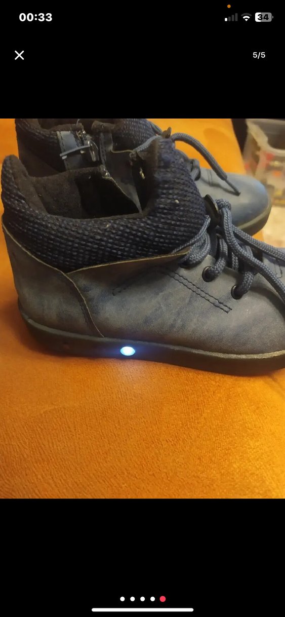 Vicco ışıklı Erkek Çocuk bot - Görsel 3