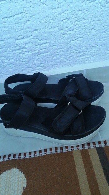 40 Beden siyah Renk Yazlık sandalet ayakkabı 
