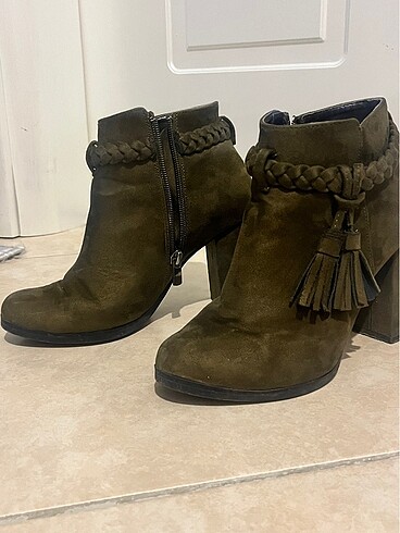 Diğer Süet bootie