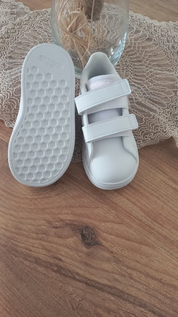 Kız Çocuk Pembe Cırtlı Spor Ayakkabı - Görsel 5