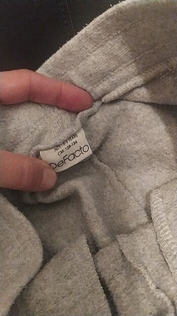 8 Yaş Beden gri Renk Kışlık pantolon