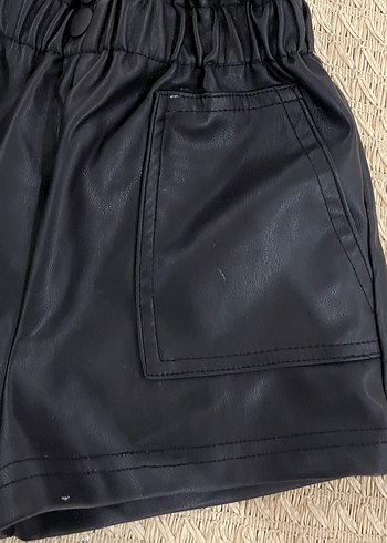 Deri zara şort - Görsel 3