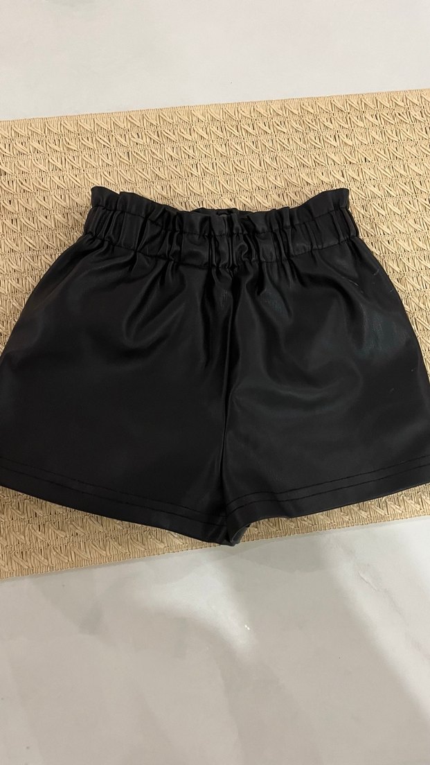 Deri zara şort - Görsel 5