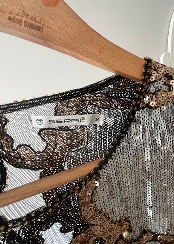 Payetli  Kadın Bluz - Görsel 3