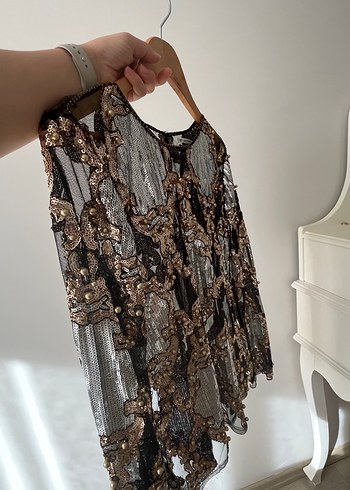 Payetli  Kadın Bluz - Görsel 5