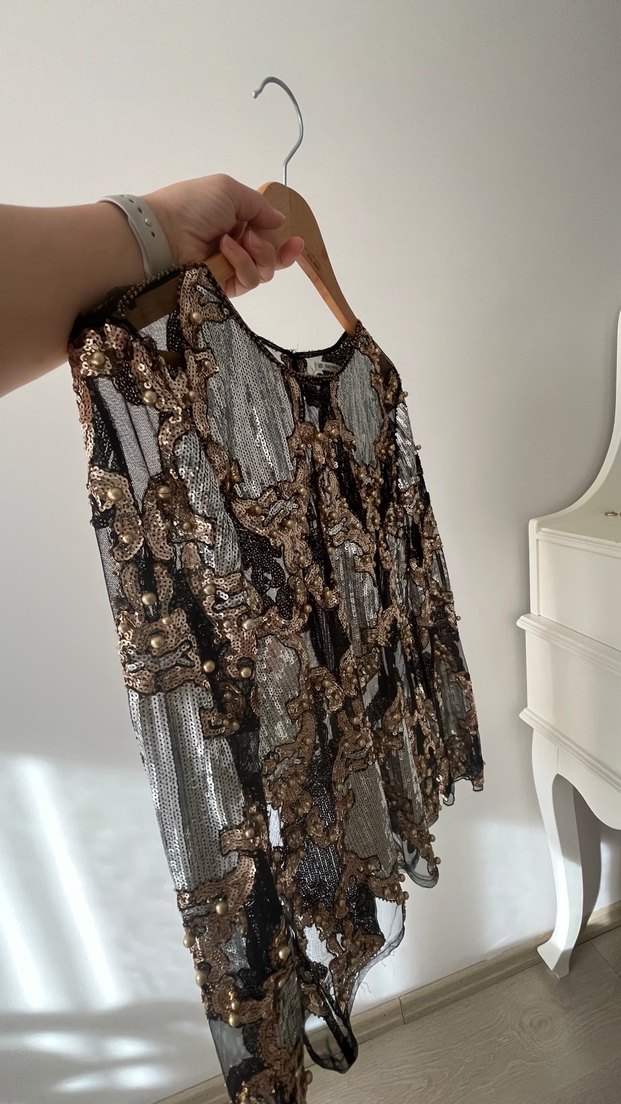 Payetli  Kadın Bluz - Görsel 5