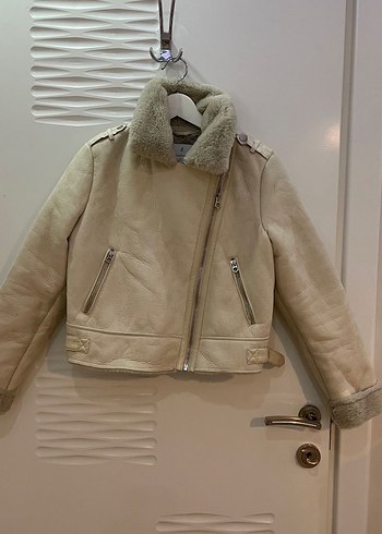 Bej Süet Kadın Ceket - Görsel 6