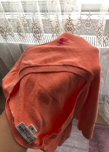 Kadın Kırmızı V Yakalı Pamuklu Triko - Görsel 3