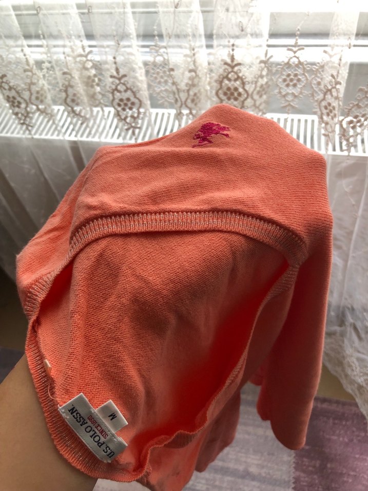 Kadın Kırmızı V Yakalı Pamuklu Triko - Görsel 3