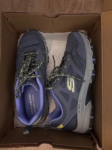 SKECHERS TRAİL MOR SPOR AYAKKABI