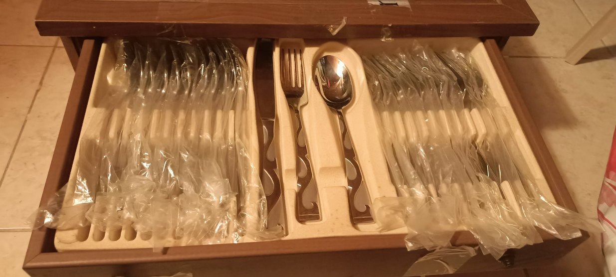 karaca kaşık çatal bıçak takımı sıfır - Görsel 2