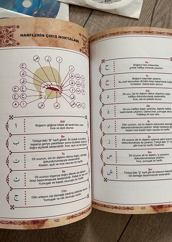 Kuran-ı Kerim ve Namaz Öğrenme kitabı ve CD Seti - Görsel 4