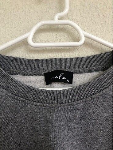 xl Beden gri Renk Gri crop sweatshirt