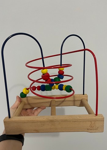 Renkli Ahşap Eğitici Oyuncak - Görsel 2