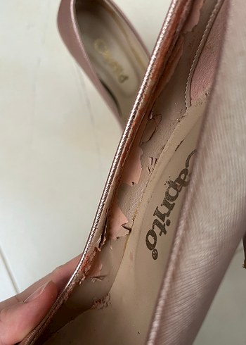 Rose gold ayakkabı çanta - Görsel 4