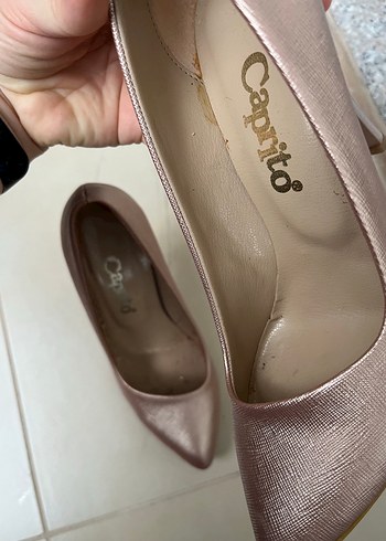 Rose gold ayakkabı çanta - Görsel 6