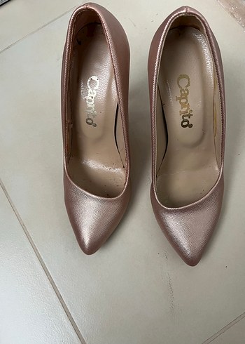 Rose gold ayakkabı çanta - Görsel 7