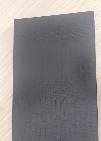 Siyah Deri Desenli Tepsi - Görsel 3