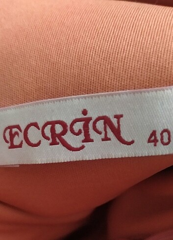 Soğan kabuğu rengi abiye - Görsel 6