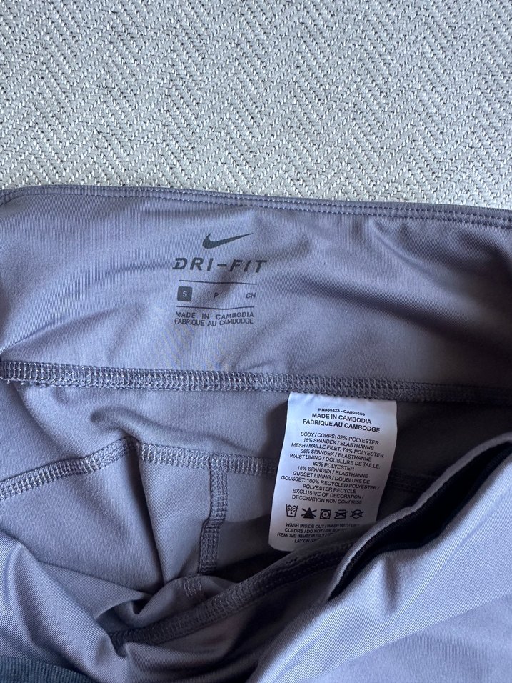 Nike Gri Kadın Spor Tayt - Görsel 2