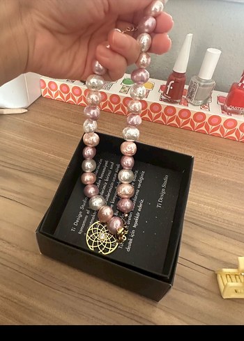 Mayorka İnci Tasarım  Kolye - Görsel 3