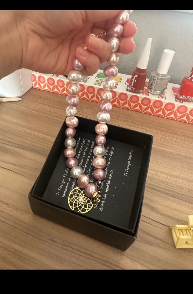 Mayorka İnci Tasarım  Kolye - Görsel 3