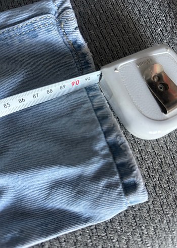 Stradivarius Açık Mavi  Denim Pantolon - Görsel 4