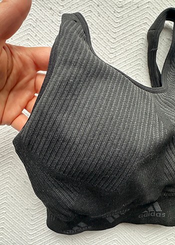 Adidas Siyah Spor Sütyeni - Görsel 4