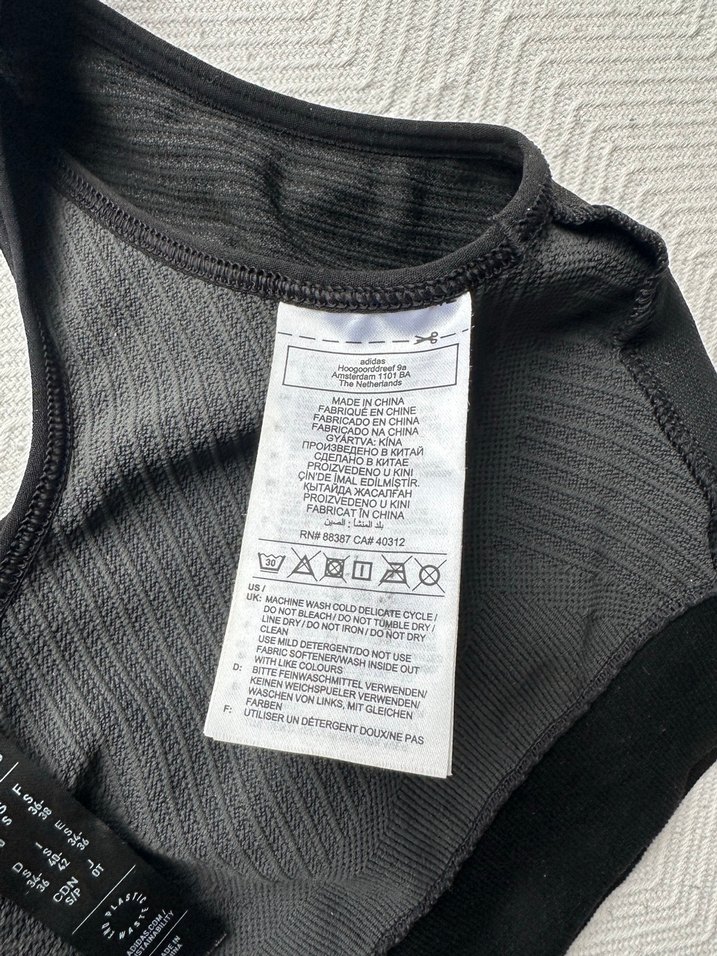 Adidas Siyah Spor Sütyeni - Görsel 3