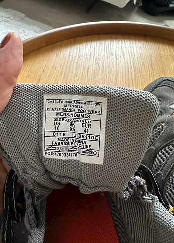 Gri Erkek Spor Ayakkabı - Merrell - Görsel 2