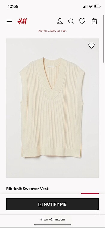 H&M süveter