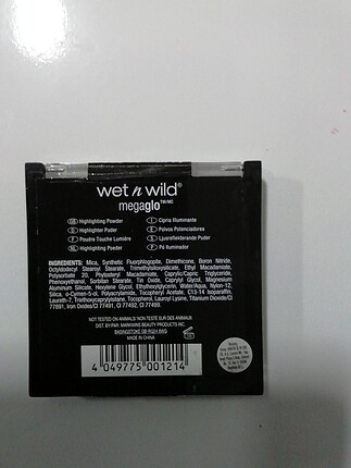 Wet n wild Wet n wild megaglo toz aydınlatıcı