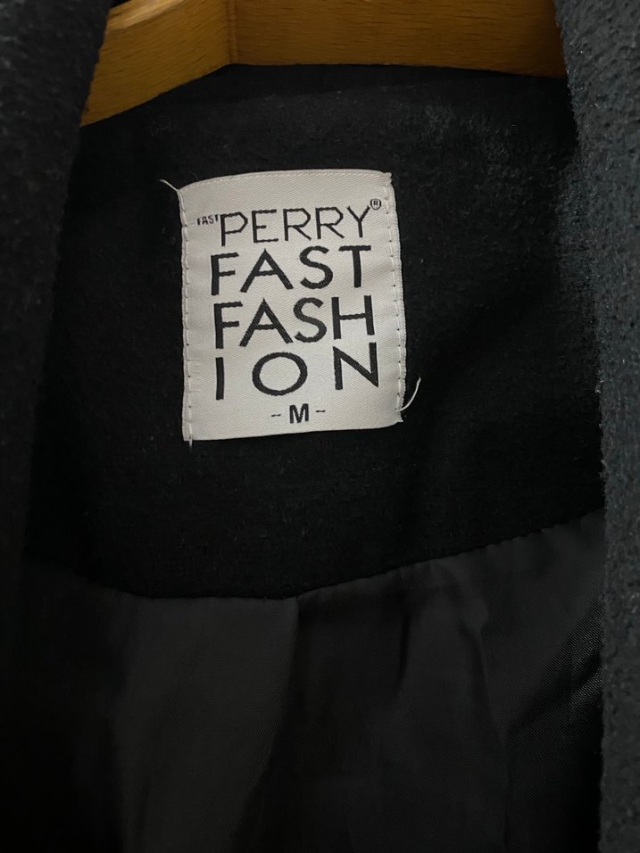 Siyah Uzun Klasik Kaban - Görsel 2