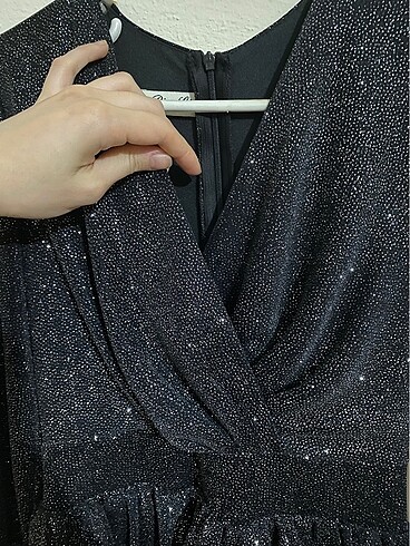 Simli Abiye Elbise - Görsel 2