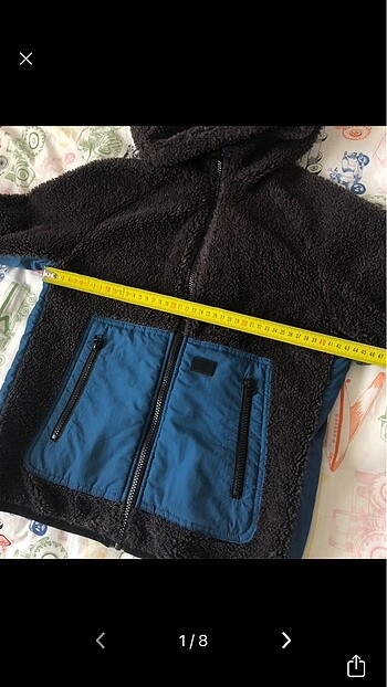Zara peluş ceket