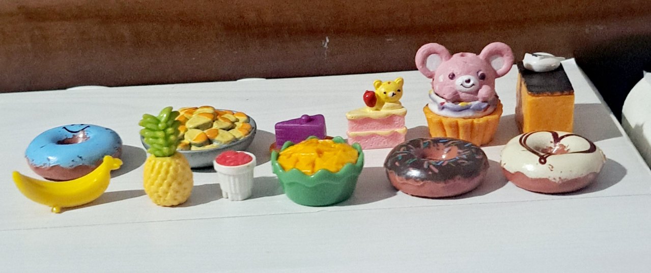 Renkli Mini Oyuncak Yiyecek Seti - Görsel 2