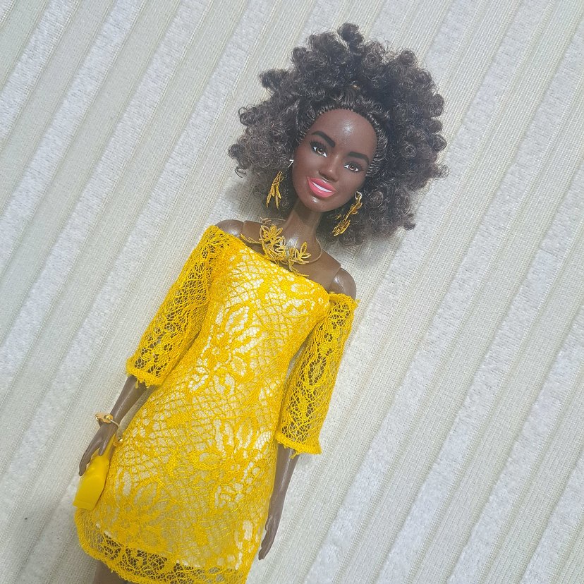 Fashionistas zenci barbie bebek - Görsel 4