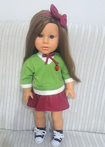 Vintage buyuk boy Oyuncak Bebek - Görsel 3