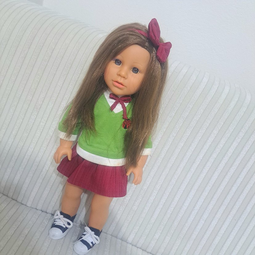 Vintage buyuk boy Oyuncak Bebek - Görsel 5