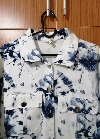 xl Beden mavi Renk Koton Kadın Ceket 