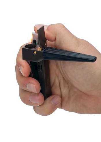 Siyah Gri Çakmak pipo - Görsel 4