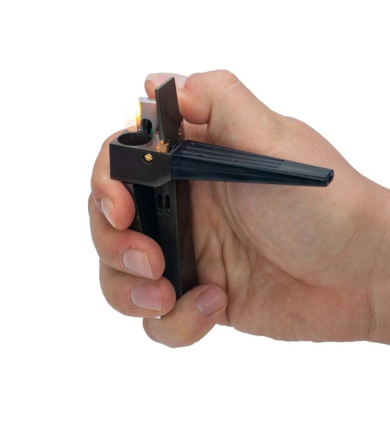 Siyah Gri Çakmak pipo - Görsel 4