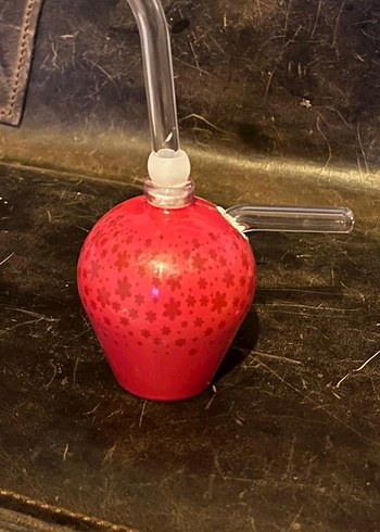 pembe cam biblo - Görsel 3