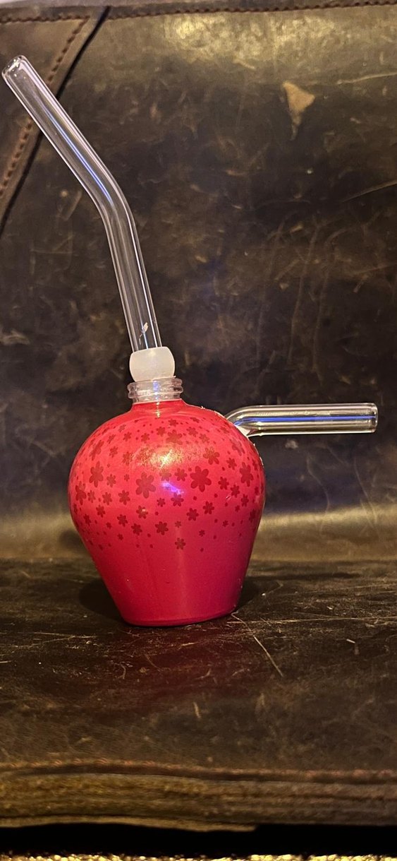 pembe cam biblo - Görsel 2