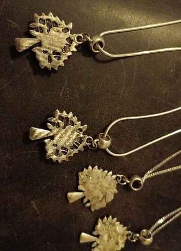 Doğal taş hayat ağacı kolye - Görsel 3