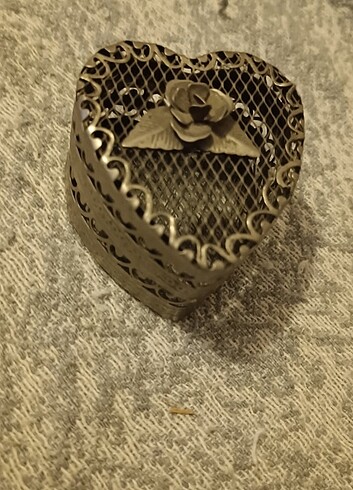 Tamami Gümüş kaplama. takı kutusu - Görsel 3