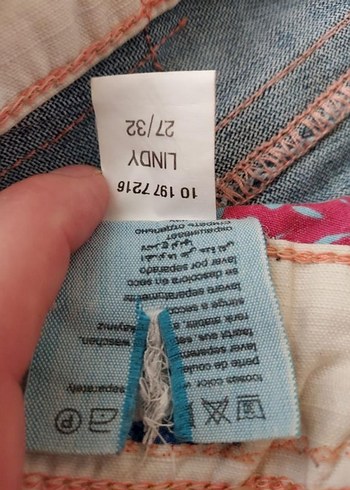 27 Beden mavi jeans