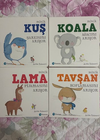 Minik Hayvanlar Serisi - 4 Kitap Seti